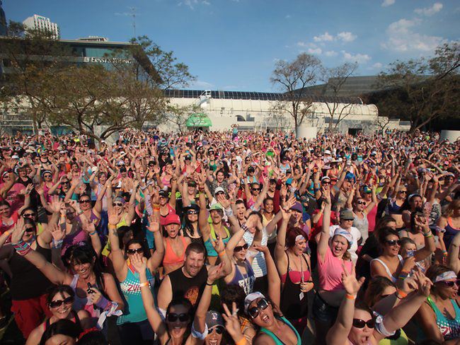 Perth Telethon World's biggest ZUMBA® class!