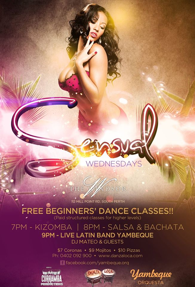 Sensual Wednesdays at Windsor Hotel