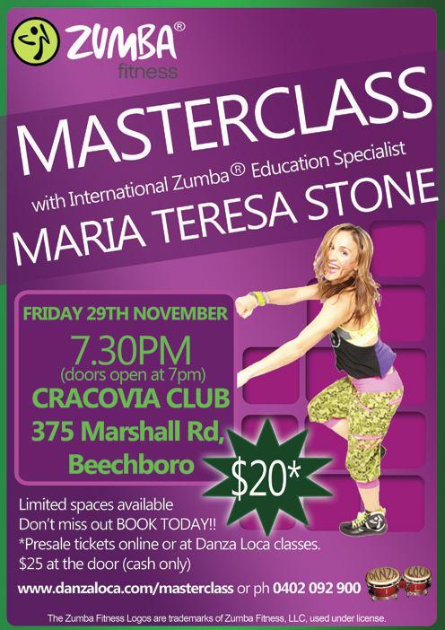 Maria Teresa Stone Masterclass