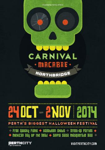Carnival Macabre Sinful Salsa Masquerade promotion – Friday 24th October